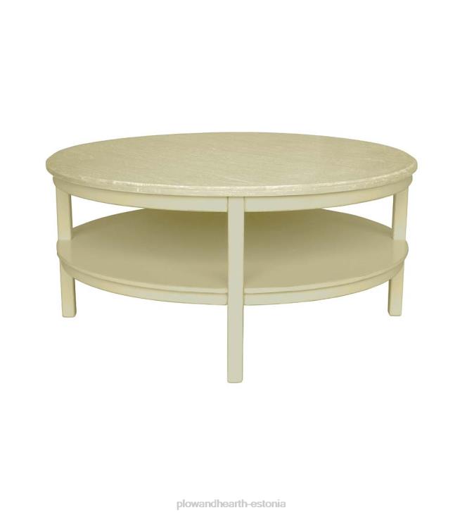 mööbel 820L2112 laurel ridge talumaja kollektsioon Holden ümarlaud - kakao Plow & Hearth