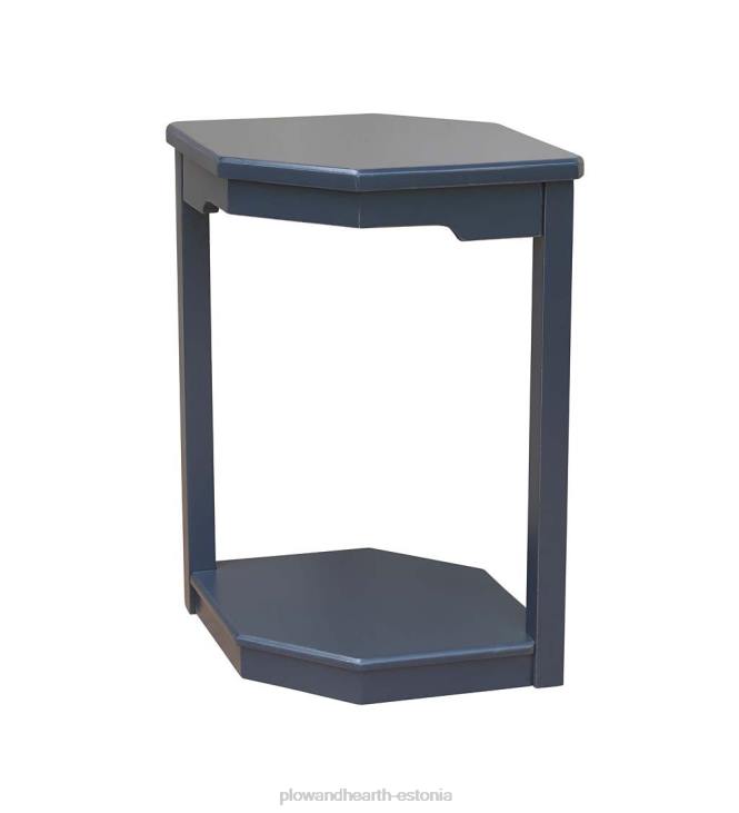 mööbel 820L2116 laurel ridge farmhouse collection holden hex table - hall/kakao Plow & Hearth