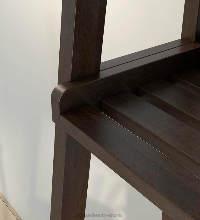 mööbel 820L2119 talumaja 4-korruseline puidust kaldus redelriiul - valge Plow & Hearth