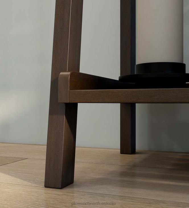 mööbel 820L2119 talumaja 4-korruseline puidust kaldus redelriiul - valge Plow & Hearth