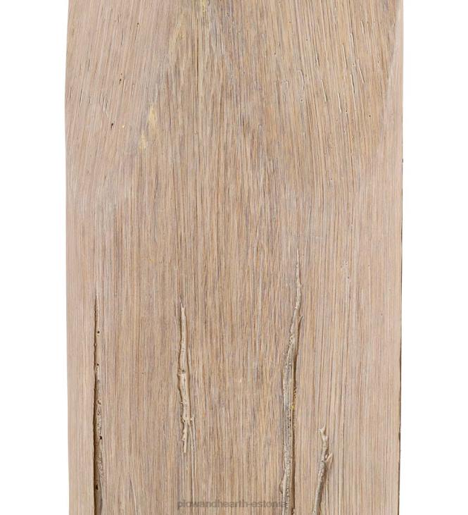 mööbel 820L2125 naturaalse linase varjuga vanutatud puidust laualamp Plow & Hearth