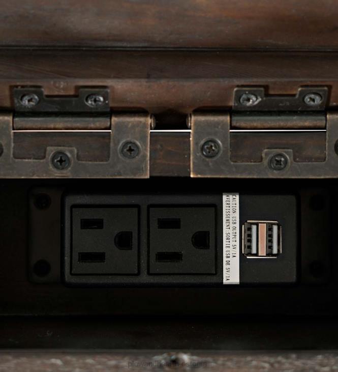 mööbel 820L2126 Cape charles taaskasutatud barnwood elektrijaama laud - barnwood Plow & Hearth