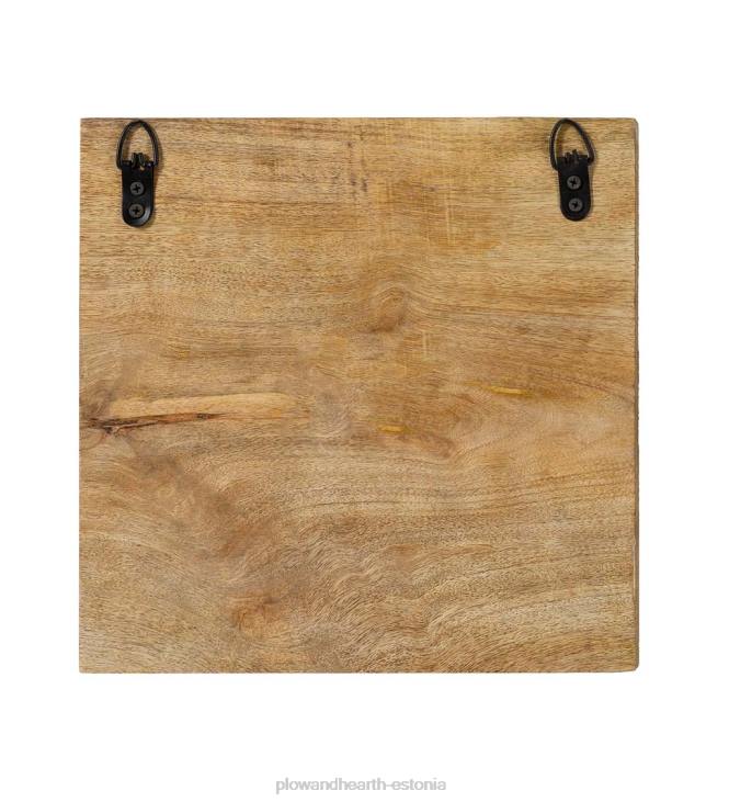 mööbel 820L2132 kolme paneeli valge pestud troopiline seinakunst Plow & Hearth