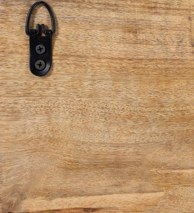 mööbel 820L2132 kolme paneeli valge pestud troopiline seinakunst Plow & Hearth