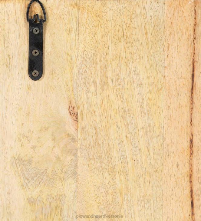 mööbel 820L2133 kahe paneeli valge pestud troopiline seinakunst Plow & Hearth