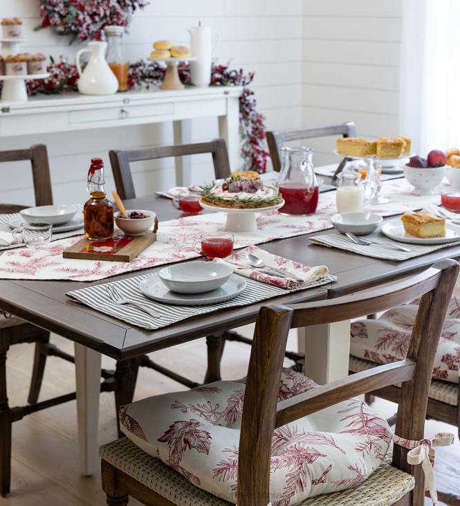 mööbel 820L2099 laurel ridge farmhouse collection shelby laud lahtikäivate lehtedega - kakao Plow & Hearth