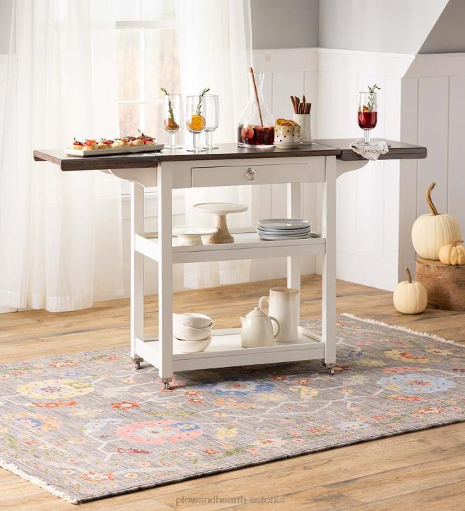 mööbel 820L2101 laurel ridge farmhouse collection shelby bar keep - kakao Plow & Hearth