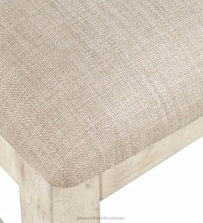 mööbel 820L2121 chelsea elektrijaama laud USB-portide ja pistikupesadega - scrimshaw valgendus Plow & Hearth