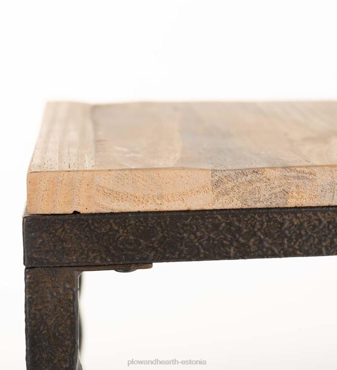 mööbel 820L1974 sügav oja kokteililaud Plow & Hearth