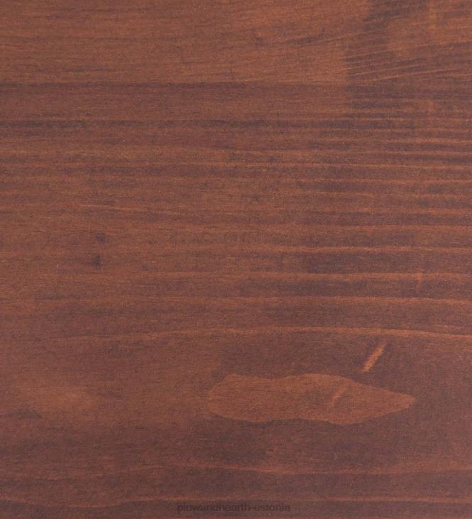 mööbel 820L1976 portlandi jääkasti puidust hoiustamislaud koopia riistvaraga - pähkel Plow & Hearth