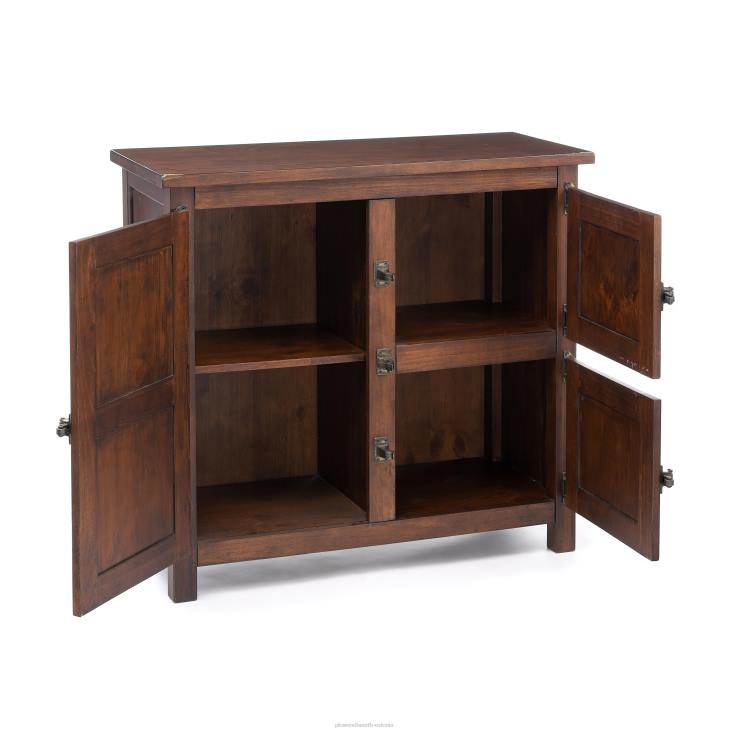 mööbel 820L1979 portlandi jääkasti puidust konsoollaud koopia riistvaraga - pähkel Plow & Hearth