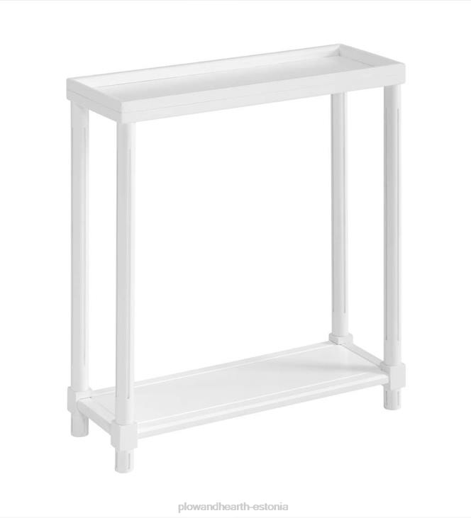 mööbel 820L1986 allison slim puidust abilauad, komplektis 2 - valge Plow & Hearth