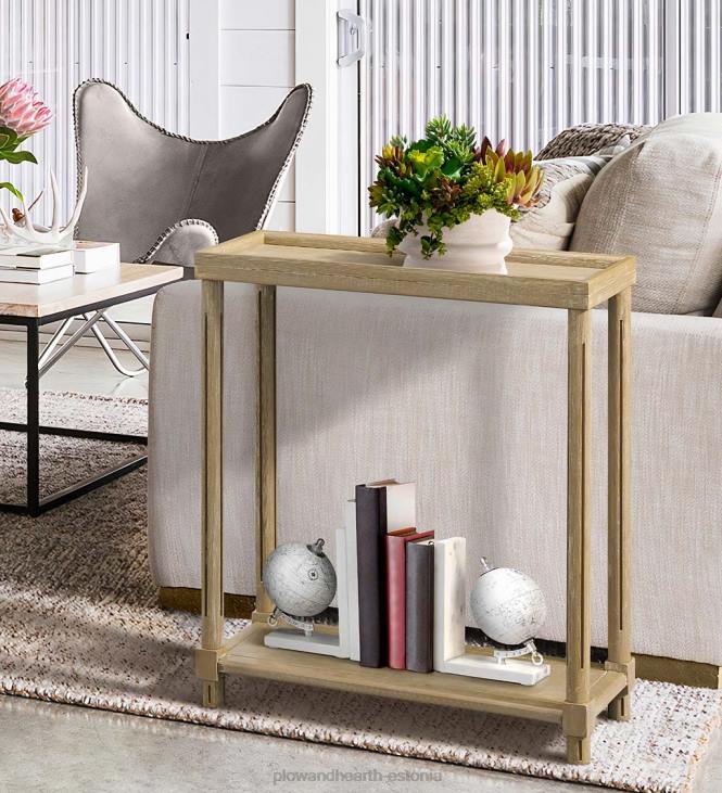 mööbel 820L1986 allison slim puidust abilauad, komplektis 2 - valge Plow & Hearth