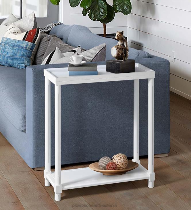 mööbel 820L1986 allison slim puidust abilauad, komplektis 2 - valge Plow & Hearth