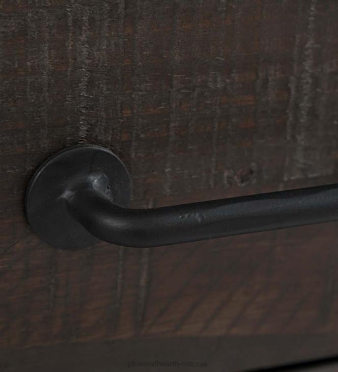 mööbel 820L1988 Cape charles taaskasutatud barnwood elektrijaama külglaud USB-portidega - barnwood Plow & Hearth