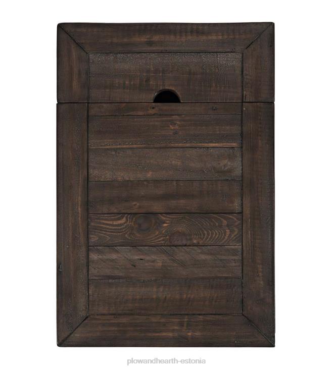 mööbel 820L1988 Cape charles taaskasutatud barnwood elektrijaama külglaud USB-portidega - barnwood Plow & Hearth