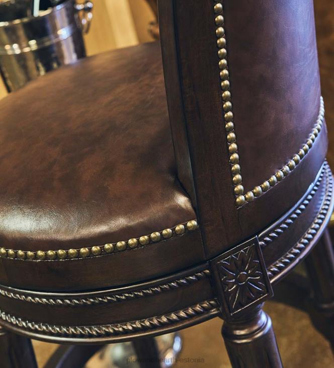 mööbel 820L2048 chapman kõrge seljaga pööratav istme baar ja letitaburetid Plow & Hearth