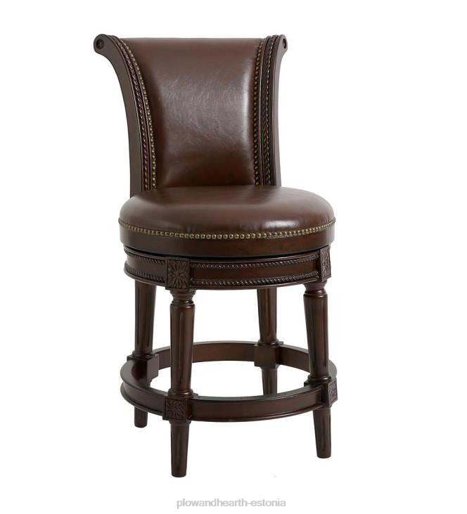 mööbel 820L2048 chapman kõrge seljaga pööratav istme baar ja letitaburetid Plow & Hearth