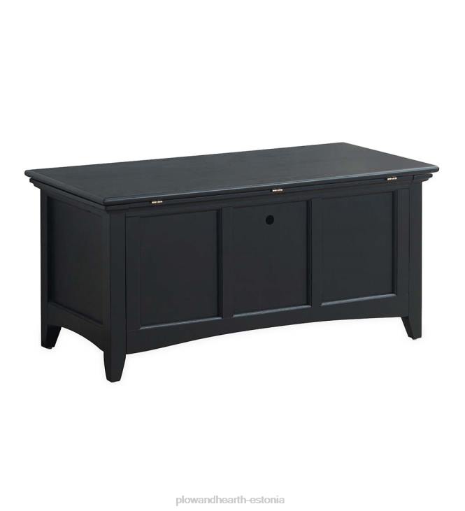 mööbel 820L2080 hingedega paneelidega panipaik/konsool - antiikne elevandiluu Plow & Hearth