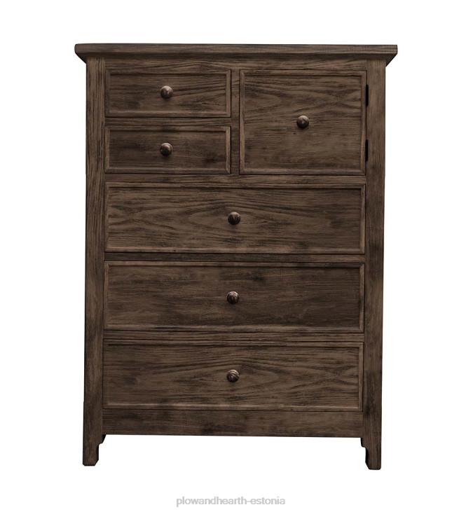 mööbel 820L2083 laurel ridge talumaja kollektsioon fletcher kõrge rind - kakao Plow & Hearth