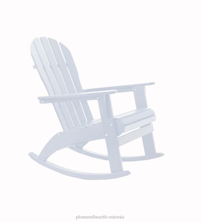 mööbel 820L3115 eukalüptipuidust adirondack kiiktool - punane Plow & Hearth