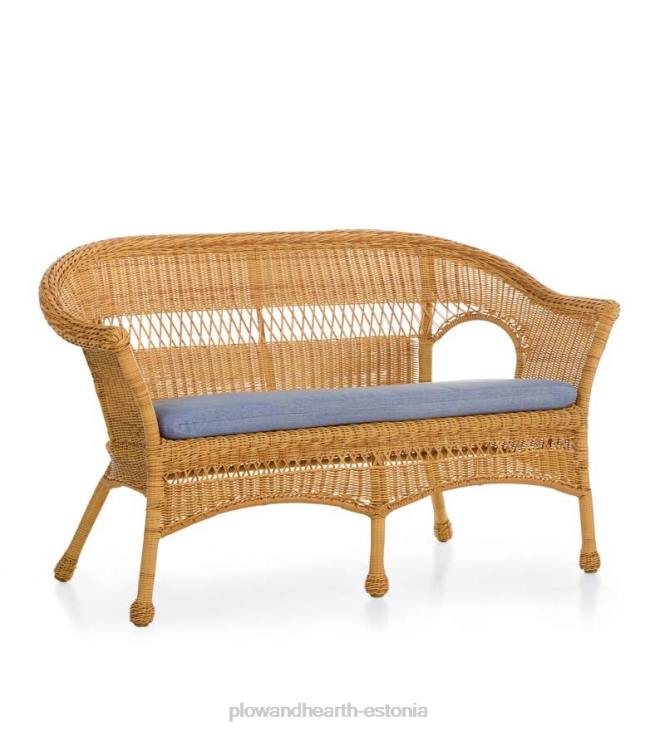 mööbel 820L3158 kergesti hooldatav vaigust punutud armuiste - must Plow & Hearth