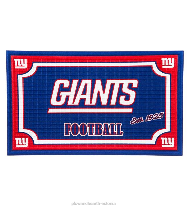 vaibad ja matid 820L1292 sise/väljas nfl team pride reljeefne uksematt - carolina panthers Plow & Hearth