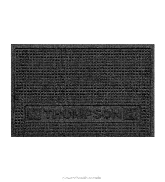 vaibad ja matid 820L1299 isikupärastatud vesihog squares lemmiklooma uksematt Plow & Hearth