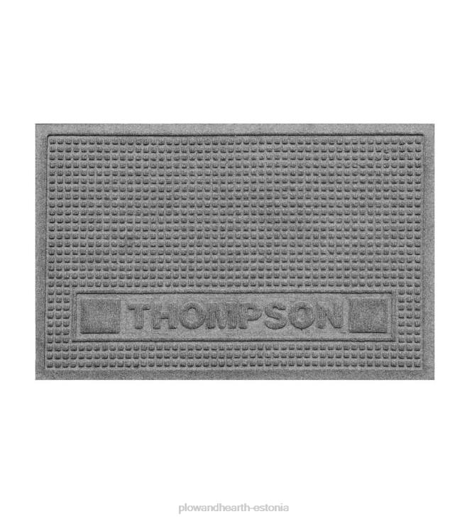 vaibad ja matid 820L1299 isikupärastatud vesihog squares lemmiklooma uksematt Plow & Hearth