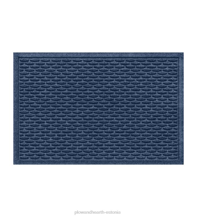 vaibad ja matid 820L1309 waterhog sise-/välisuksematt hampton, 2' x 3' - bordeaux Plow & Hearth