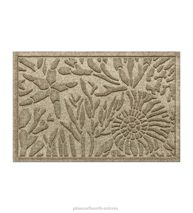 vaibad ja matid 820L1345 vesihog sise-/väljas sealife uksematt, 2' x 3' - pruun Plow & Hearth