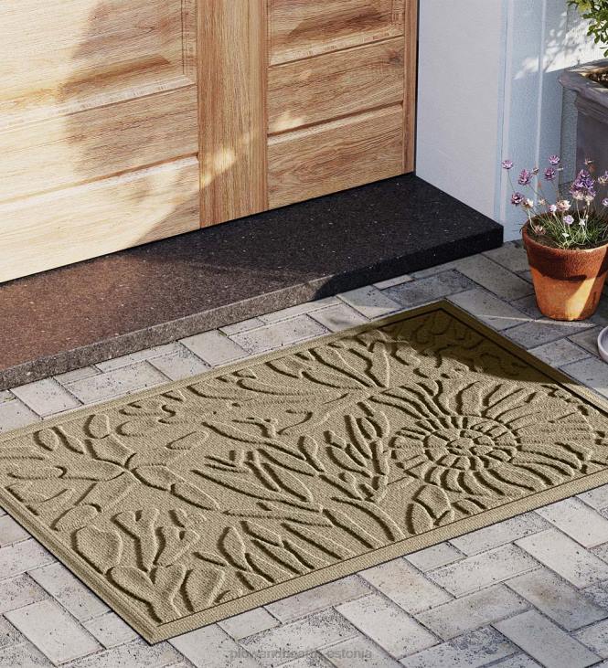 vaibad ja matid 820L1345 vesihog sise-/väljas sealife uksematt, 2' x 3' - pruun Plow & Hearth