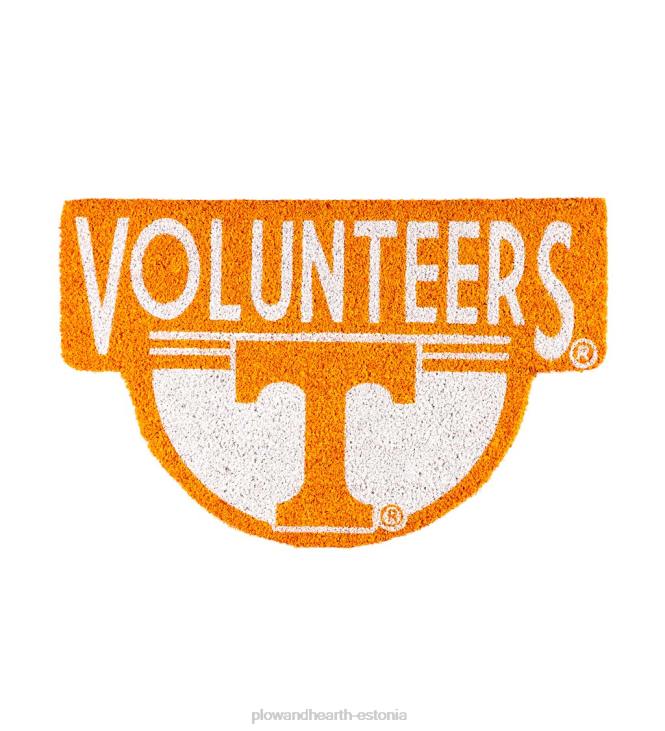 vaibad ja matid 820L1496 ncaa meeskonnakujuline kookoskiust uksematt - kastanpruunid tiigrid Plow & Hearth