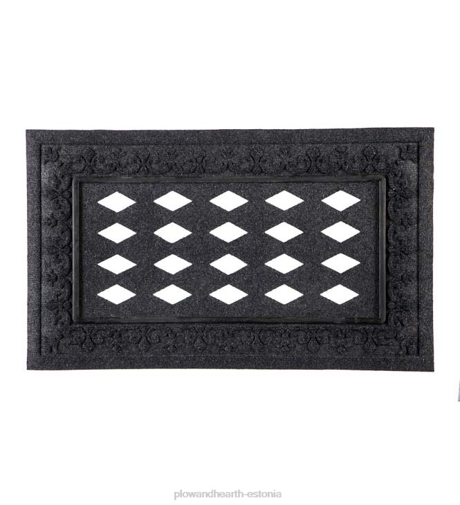 vaibad ja matid 820L1508 reljeefne fleur de lis sassafras matt kandik Plow & Hearth