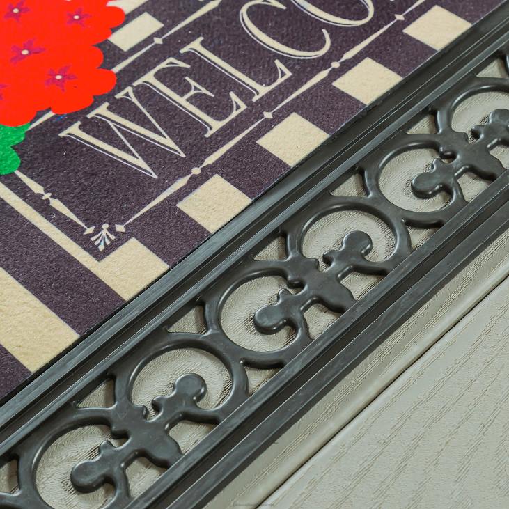 vaibad ja matid 820L1535 sise-/välitingimustes fleur keritav sassafras matt Plow & Hearth