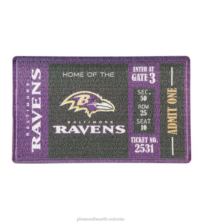 vaibad ja matid 820L1567 meeskondlik muru matt - blackhawks Plow & Hearth