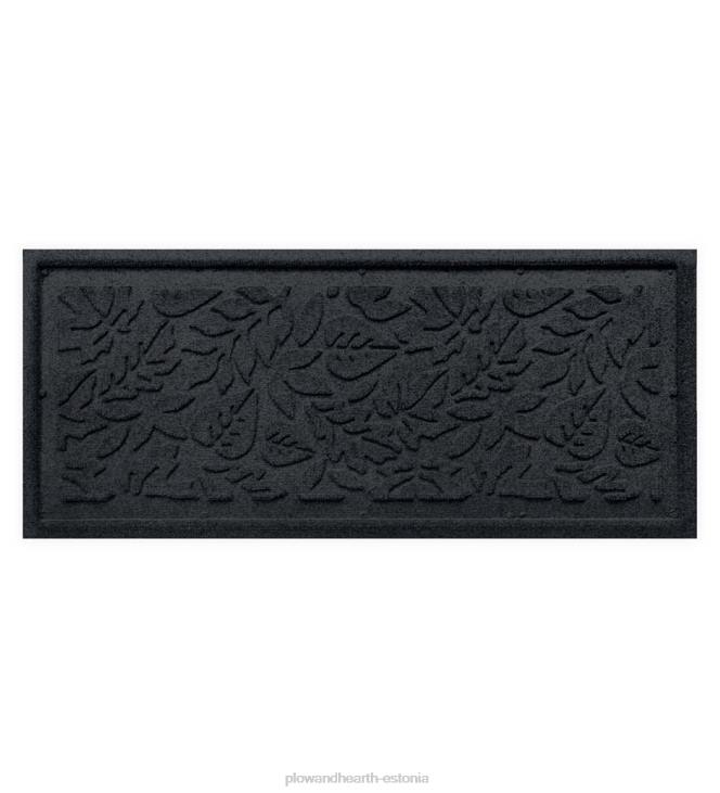 vaibad ja matid 820L1932 vesihog sügispäev lehed saapaalus - süsi Plow & Hearth