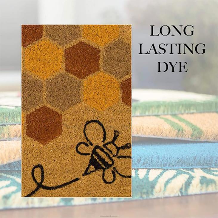 vaibad ja matid 820L1936 bee happy kookosmatt Plow & Hearth