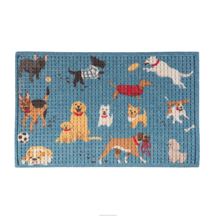 vaibad ja matid 820L1938 koerapark deluxe vesihog matt - sinine Plow & Hearth