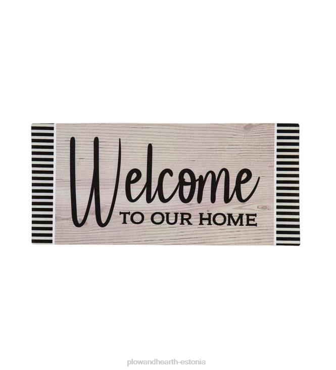 vaibad ja matid 820L1953 puidusüü teretulnud sassafras lüliti matt Plow & Hearth