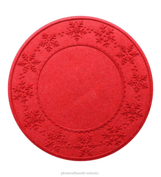 vaibad ja matid 820L1954 vesihog lekkekindel lumehelves jõulupuu matt - sinine Plow & Hearth