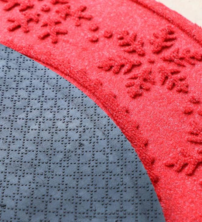 vaibad ja matid 820L1954 vesihog lekkekindel lumehelves jõulupuu matt - sinine Plow & Hearth