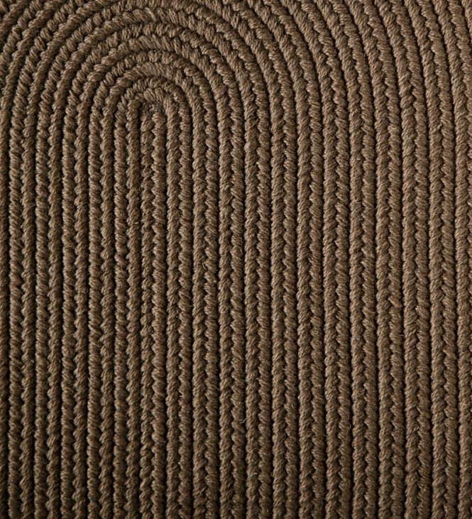 vaibad ja matid 820L1770 sinise harjaga villast punutud ovaalsed vaibad, valmistatud USA-s Plow & Hearth