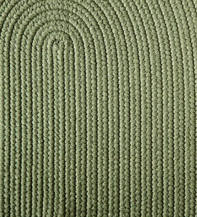 vaibad ja matid 820L1770 sinise harjaga villast punutud ovaalsed vaibad, valmistatud USA-s Plow & Hearth