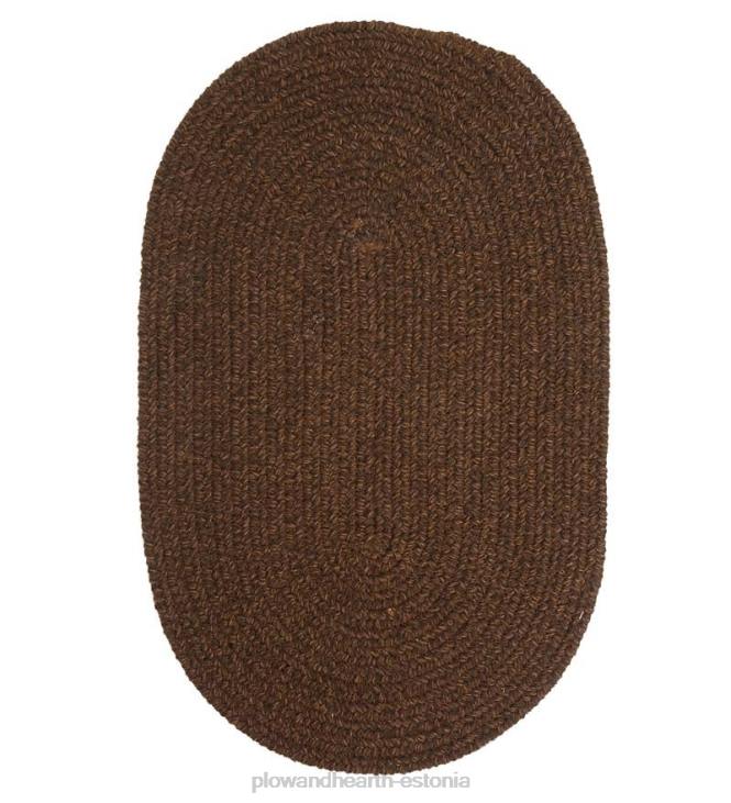 vaibad ja matid 820L1771 bear creek ovaalne punutud villaseguvaip Plow & Hearth