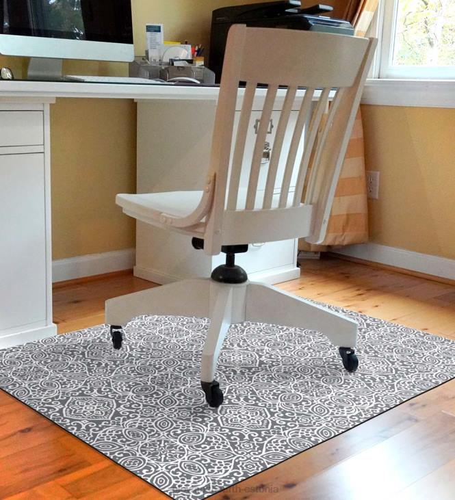 vaibad ja matid 820L1781 arabesque lauatooli matt - hall Plow & Hearth