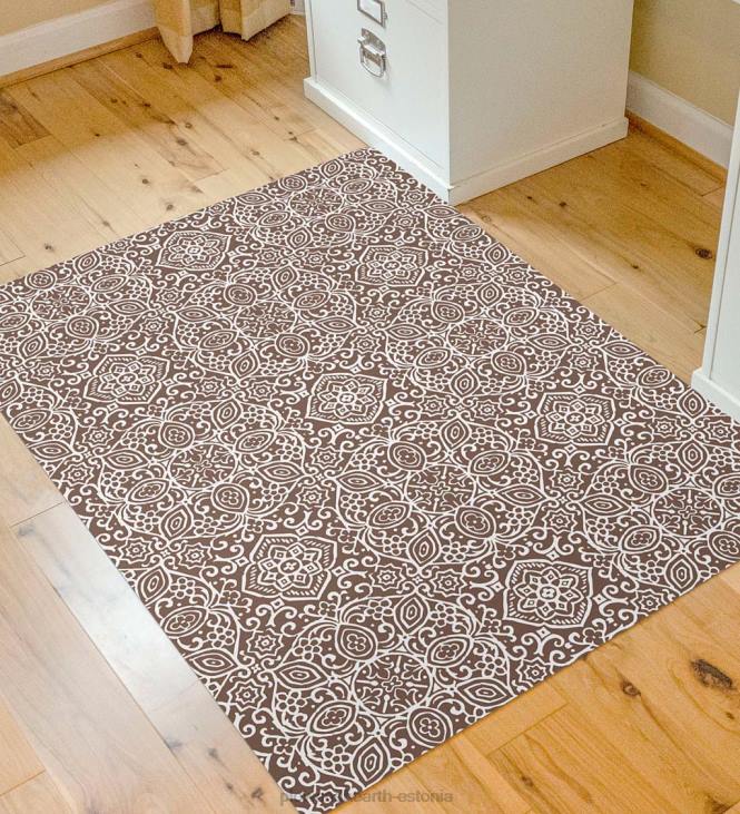 vaibad ja matid 820L1781 arabesque lauatooli matt - hall Plow & Hearth