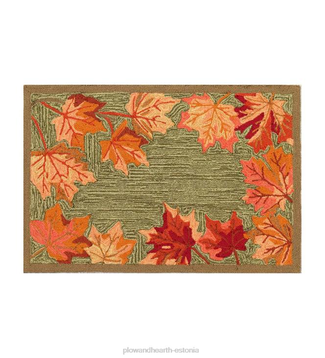 vaibad ja matid 820L1790 sise-/väljas langevate lehtede piirdevaip Plow & Hearth