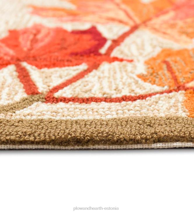 vaibad ja matid 820L1790 sise-/väljas langevate lehtede piirdevaip Plow & Hearth