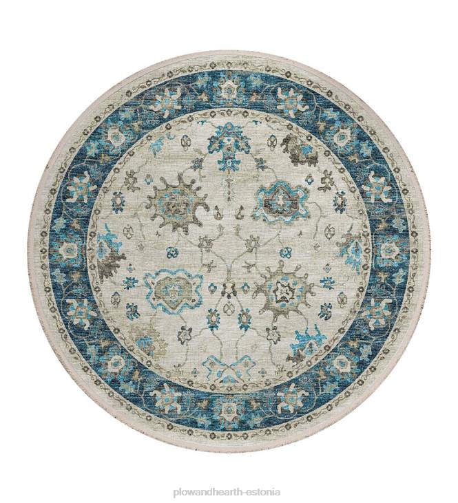 vaibad ja matid 820L1793 marietta äärisega ümmargune vaip Plow & Hearth